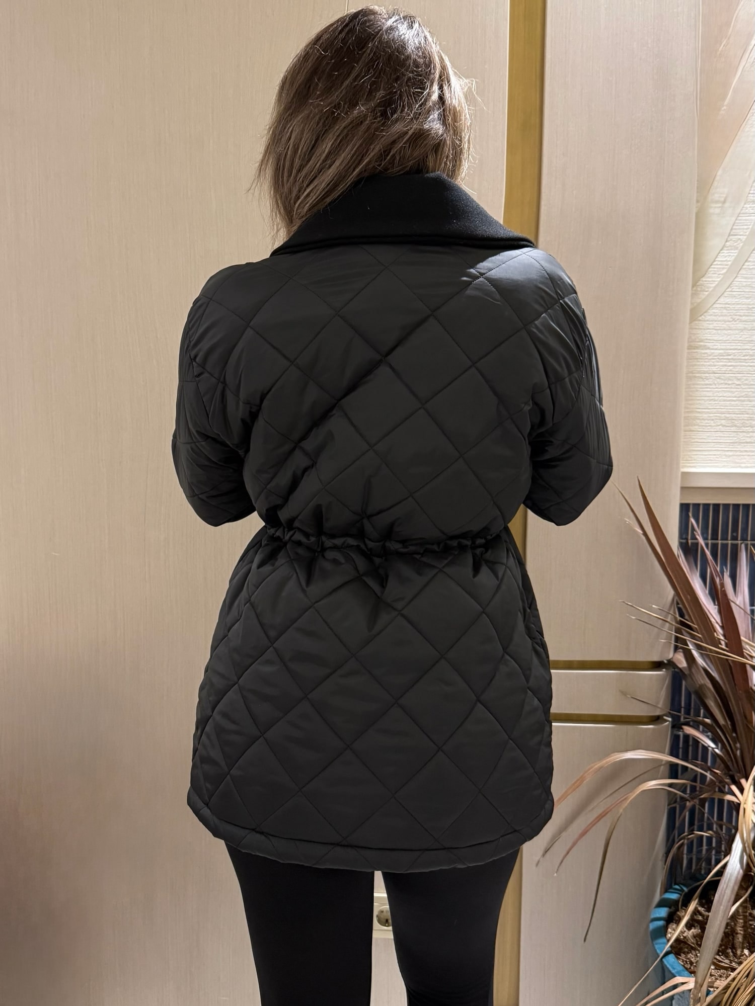Belden Ayarlanabilir Kapitone Mont – 2. görsel